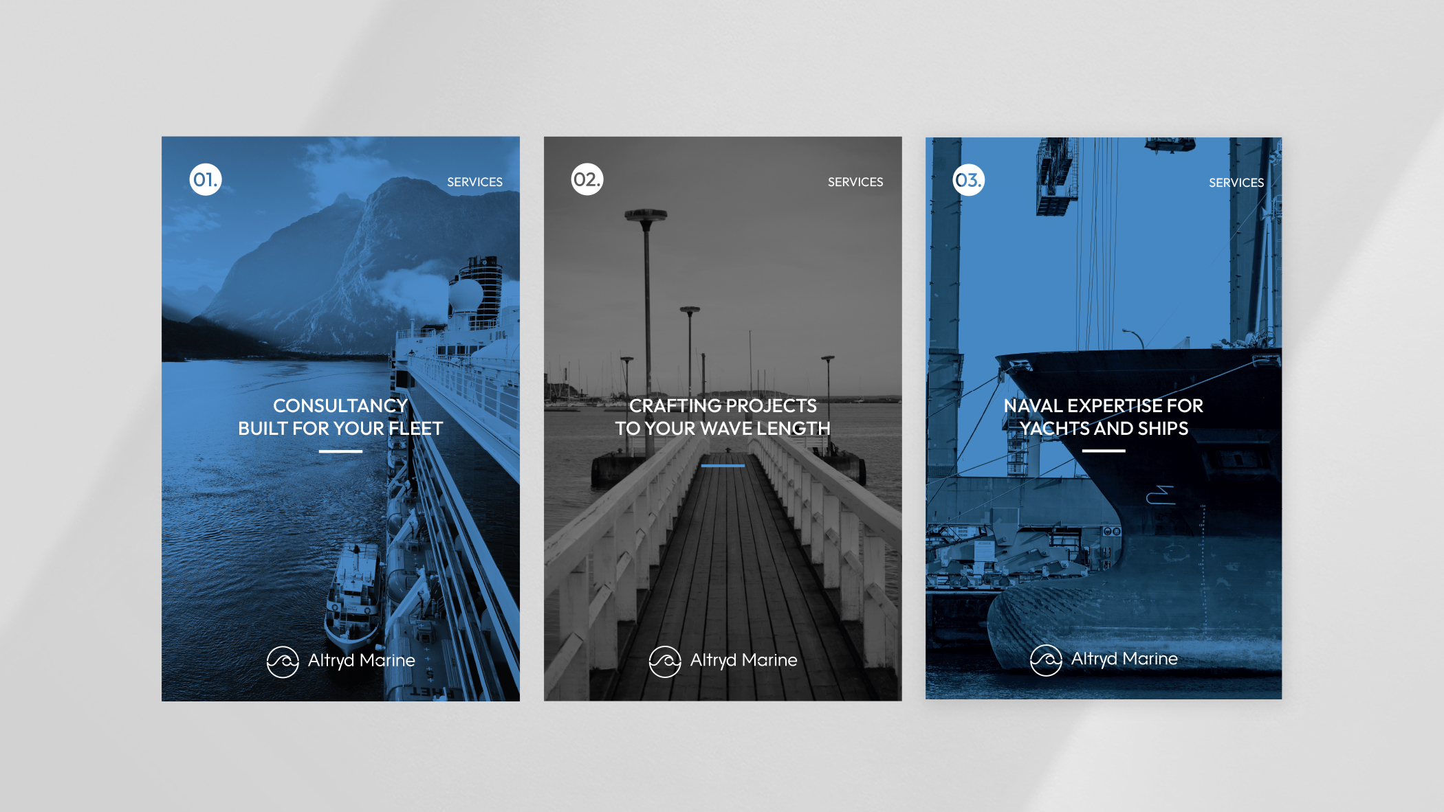 Altryd Marine - brochure copertine